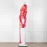 Nadine Merabi Pink Sequin Celina Mini Dress