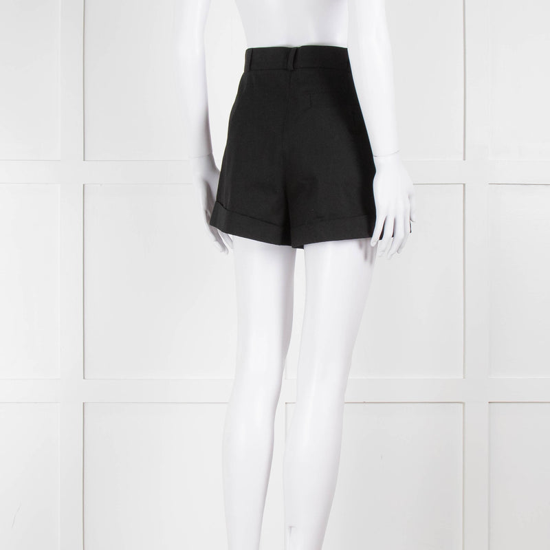 Paul & Joe Black Cotton Shorts