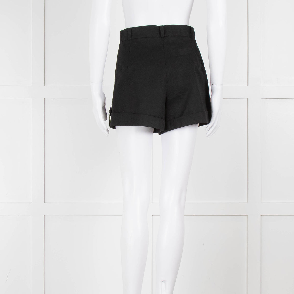 Paul & Joe Black Cotton Shorts