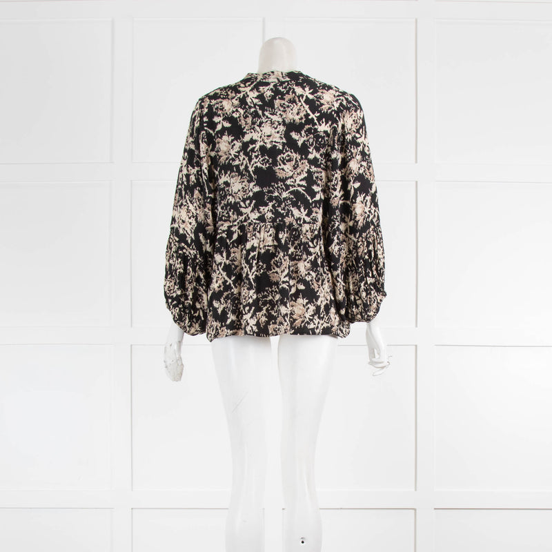 Vanessa Bruno Black Baltik Blouse