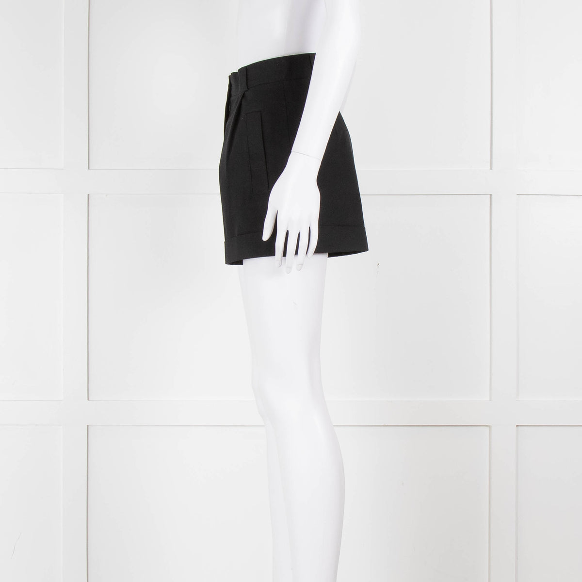 Paul & Joe Black Cotton Shorts