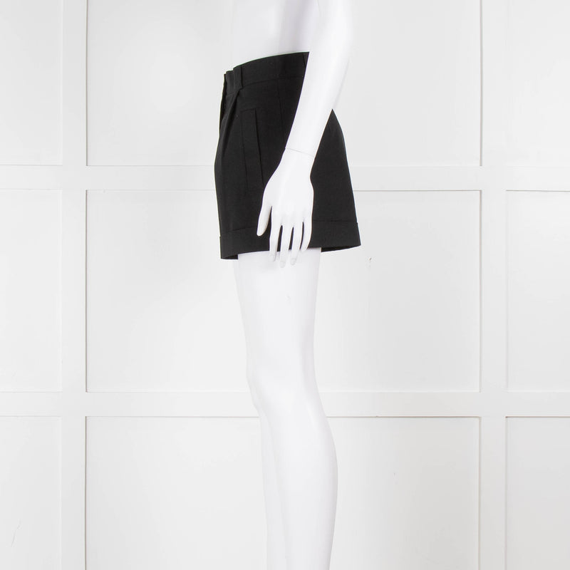 Paul & Joe Black Cotton Shorts