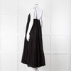 Seafolly Black Broderie Anglaise Tiered Strappy Midi Dress