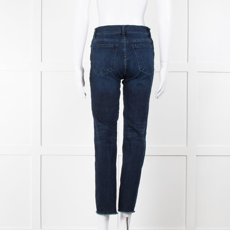DL1961 Blue Mara Ankle Straight Leg Jeans