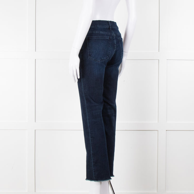 DL1961 Blue Mara Ankle Straight Leg Jeans