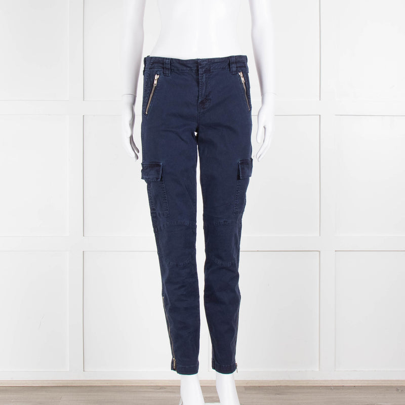 J Brand Maverick Blue Cargo Trousers