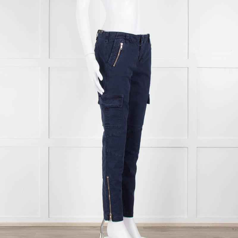 J Brand Maverick Blue Cargo Trousers