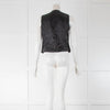 The Frankie Shop Gelso Black Waistcoat
