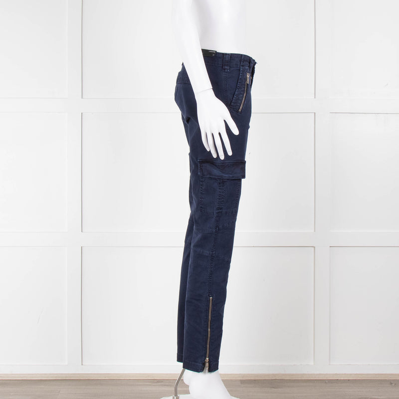 J Brand Maverick Blue Cargo Trousers