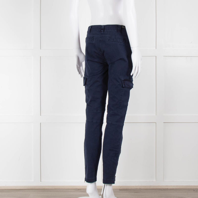 J Brand Maverick Blue Cargo Trousers