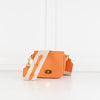 Mulberry Orange Grain Leather Small Darley Satchel Bag