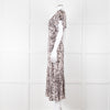 Lily & Lionel Pale Pink Snake Print Dress