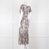 Lily & Lionel Pale Pink Snake Print Dress