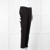 Frame Le Crop Mini Boot Jeans in Black