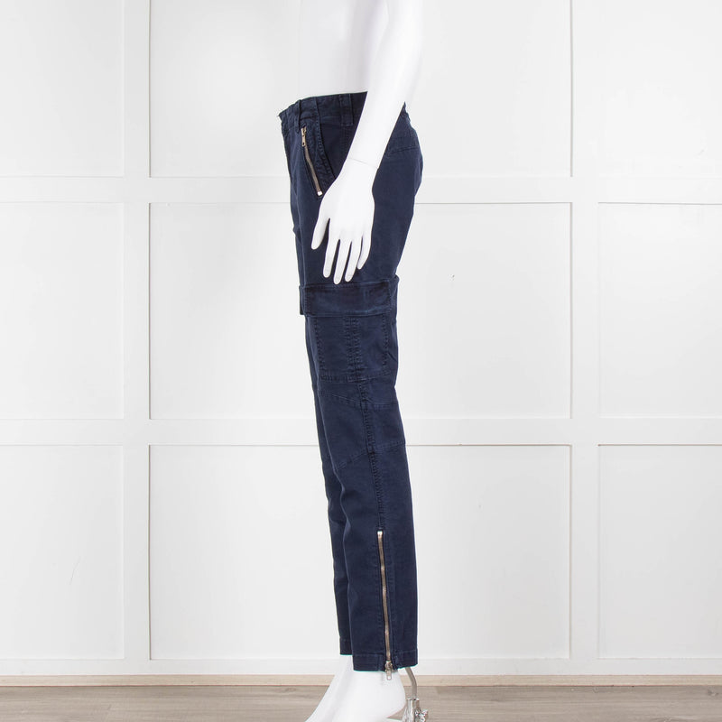 J Brand Maverick Blue Cargo Trousers