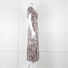 Lily & Lionel Pale Pink Snake Print Dress