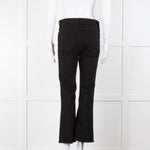 Frame Le Crop Mini Boot Jeans in Black