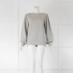 Iris Grey Silver Fleck Sweatshirt