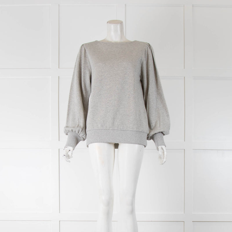 Iris Grey Silver Fleck Sweatshirt