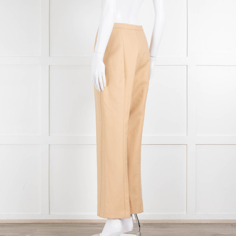 KHAITE Beige Trousers