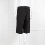 Marc Jacobs Black Cotton Bermuda Shorts