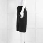 Marc Jacobs Black Cotton Bermuda Shorts