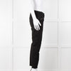 Zadig & Voltiare Black Raw Hem Zip Detail Jeans