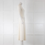 Gabriela Hearst White Knit Maxi Dress