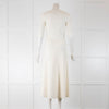 Gabriela Hearst White Knit Maxi Dress