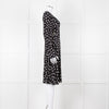 Lily & Lionel Black With White Star Print Dress With Contrast Belt
