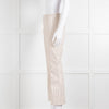 DEREK LAM 10 CROSBY Cream Trousers With Black Pin Stripe