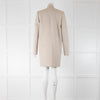 Isabel Marant Light Grey Pony Skin Trim Coat