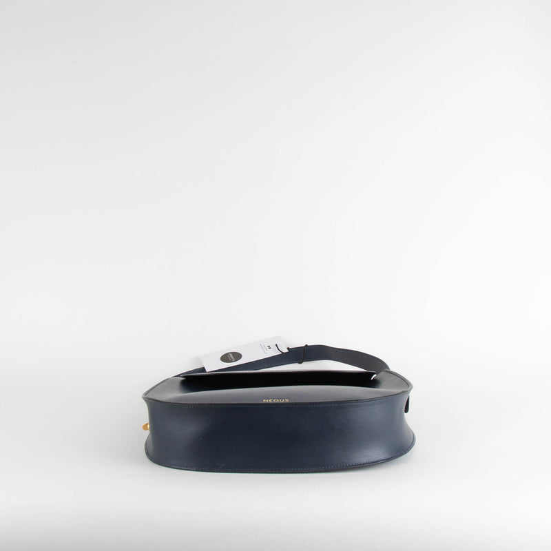 NEOUS Corvus Saddle Bag In Navy Blue