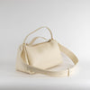 NEOUS Scorpius Cream Leather Carryall Tote