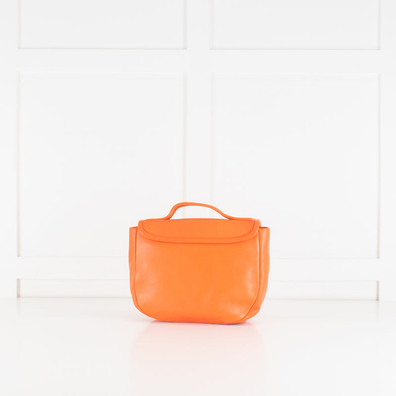 Marc Jacobs Orange Satchel Flap Bag