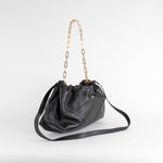 ba&sh Nappa Black Crossbody Leather June Bag