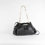 ba&sh Nappa Black Crossbody Leather June Bag