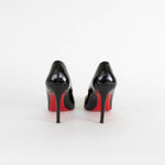 Christian Louboutin Black Patent Pointy Heeled Shoes