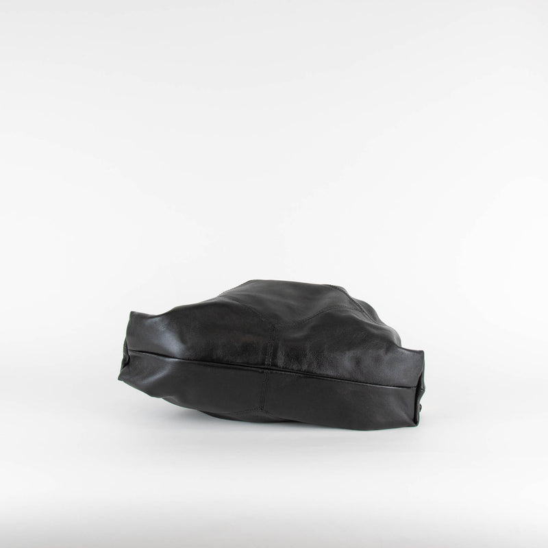 ba&sh Nappa Black Crossbody Leather June Bag