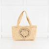 Stella McCartney Embroidered Raffia Tote