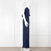 Melissa Odabash Navy Cotton Sleeveless Jumpsuit