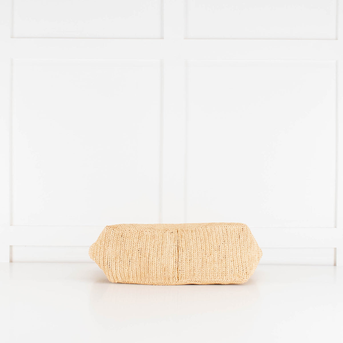 Stella McCartney Embroidered Raffia Tote