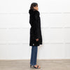 Unbranded Black Fur Knit Reversible  Coat