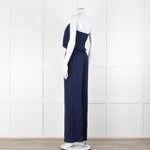 Melissa Odabash Navy Cotton Sleeveless Jumpsuit