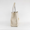 Gucci White Leather 1955 Horsebit Tote