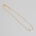 Kirstin Ash Beaded Sun and Moon Single Pearl Choker
