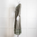 Odd Molly Green Paisley Print V Neck Maxi Dress