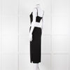 Melissa Odabash Black Cutaway Midi Dress