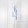 Bondi Born Sky Blue Linen Mini Dress