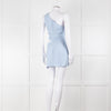 Bondi Born Sky Blue Linen Mini Dress